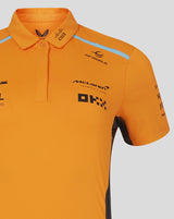 McLaren polo-shirt, Castore, team, damen, orange, 2024 - FansBRANDS®