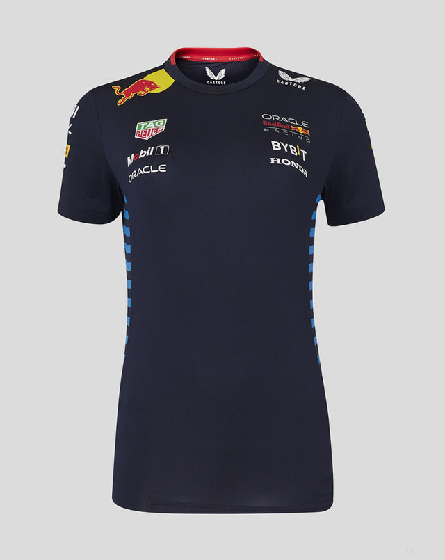 Red Bull t-shirt, Castore, team, damen, blau, 2024 - FansBRANDS®