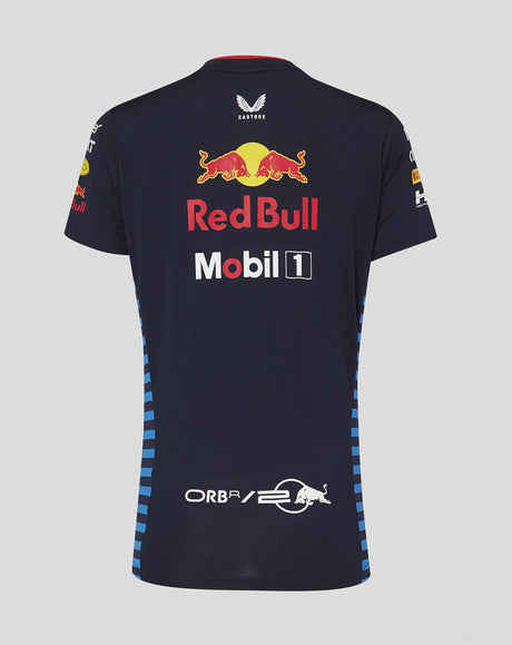 Red Bull t-shirt, Castore, team, damen, blau, 2024