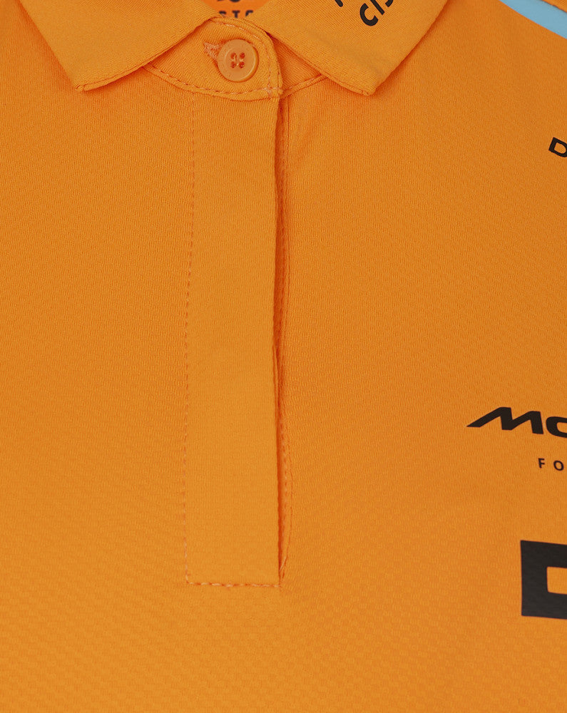 McLaren polo-shirt, Castore, Oscar Piastri, damen, orange - FansBRANDS®