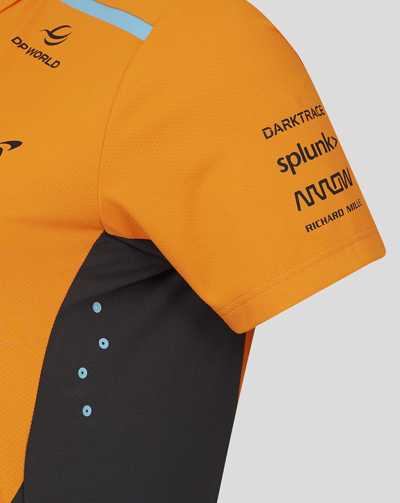 McLaren polo-shirt, Castore, Oscar Piastri, damen, orange - FansBRANDS®