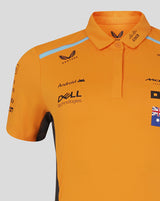 McLaren polo-shirt, Castore, Oscar Piastri, damen, orange - FansBRANDS®