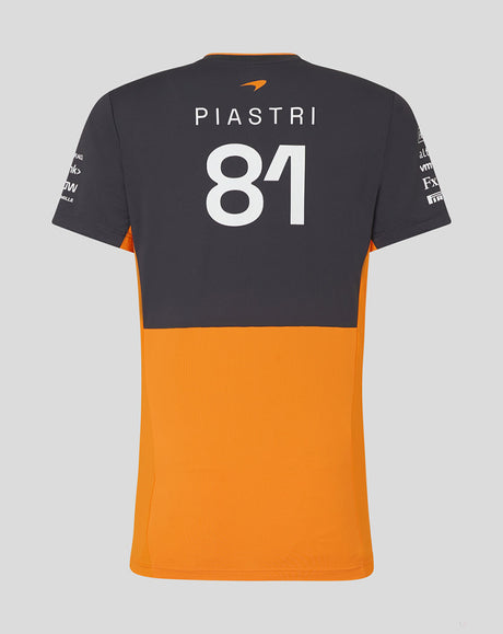 McLaren t-shirt, Castore, Oscar Piastri, damen, orange - FansBRANDS®