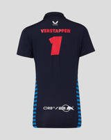 Red Bull polo-shirt, Castore, Max Verstappen, damen, blau - FansBRANDS®