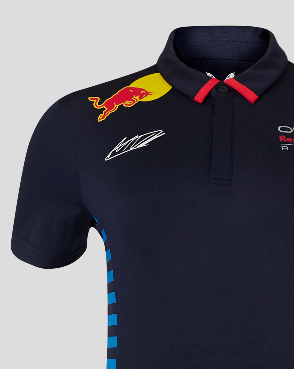 Red Bull polo-shirt, Castore, Max Verstappen, damen, blau - FansBRANDS®