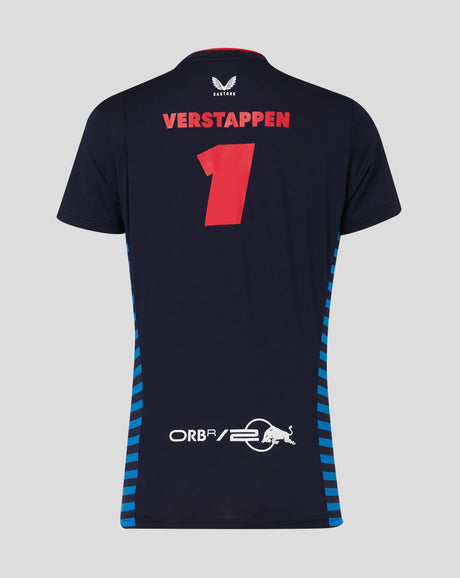 Red Bull t-shirt, Castore, Max Verstappen, damen, blau - FansBRANDS®
