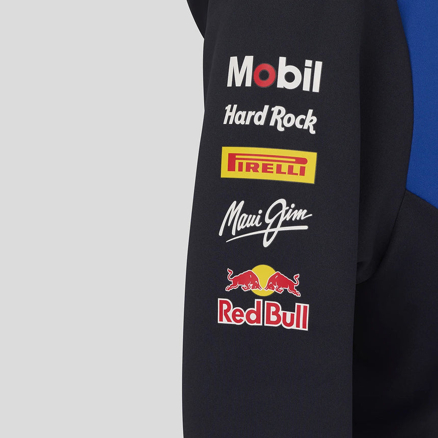 Red Bull Hoodie, Team, Kids, Blau