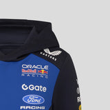 Red Bull Hoodie, Team, Kids, Blau