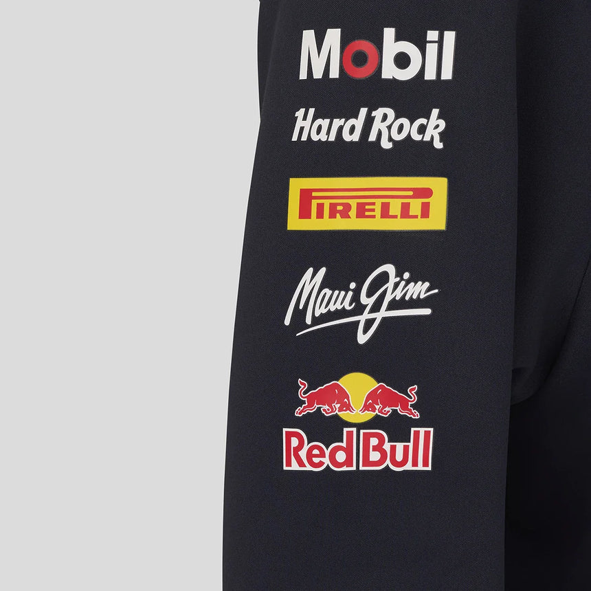 Red Bull Hoodie, Team, Voll-Reißverschluss, Kinder, Blau