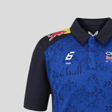 Red Bull Polo, Team, Isack Hadjar, Kinder, Blau, 2026