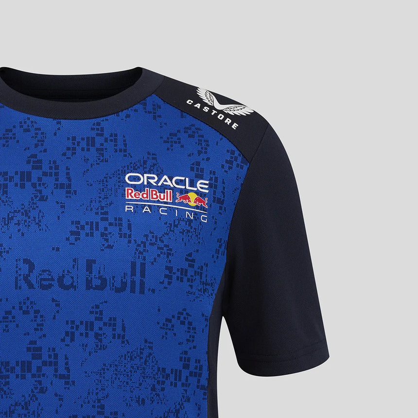 Red Bull T-Shirt, Team, Max Verstappen, Kinder, Blau, 2026