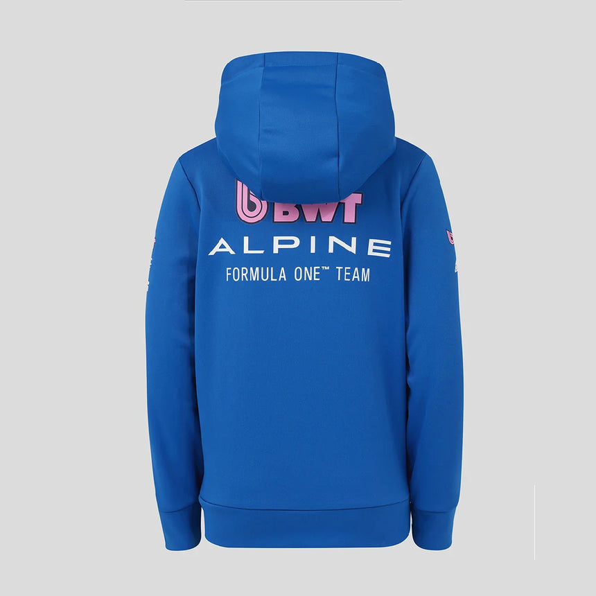 Alpine Hoodie, Vollreißverschluss, Team, Kinder, Blau