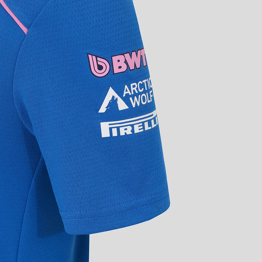 Alpine T-Shirt, Team, Kinder, Blau, 2026