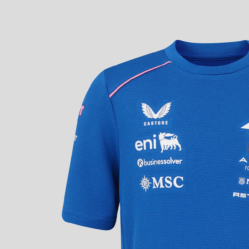 Alpine T-Shirt, Team, Kinder, Blau, 2026