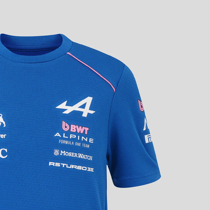 Alpine T-Shirt, Team, Kinder, Blau, 2026