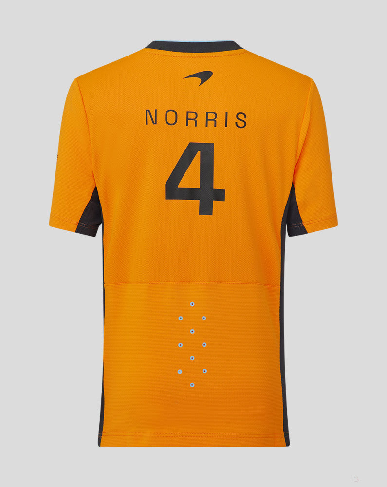 McLaren t-shirt, Lando Norris, kids, papaya, 2023 - FansBRANDS®