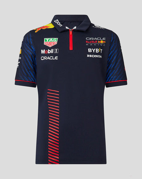 Red Bull Racing polo, Max Verstappen, kids, blue, 2023 - FansBRANDS®