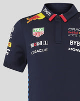 Red Bull polo-shirt, Castore, team, kinder, blau, 2024 - FansBRANDS®