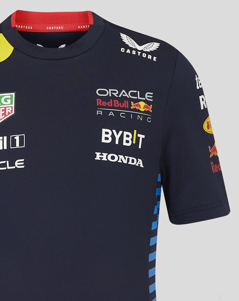 Red Bull t-shirt, Castore, team, kinder, blau, 2024 - FansBRANDS®