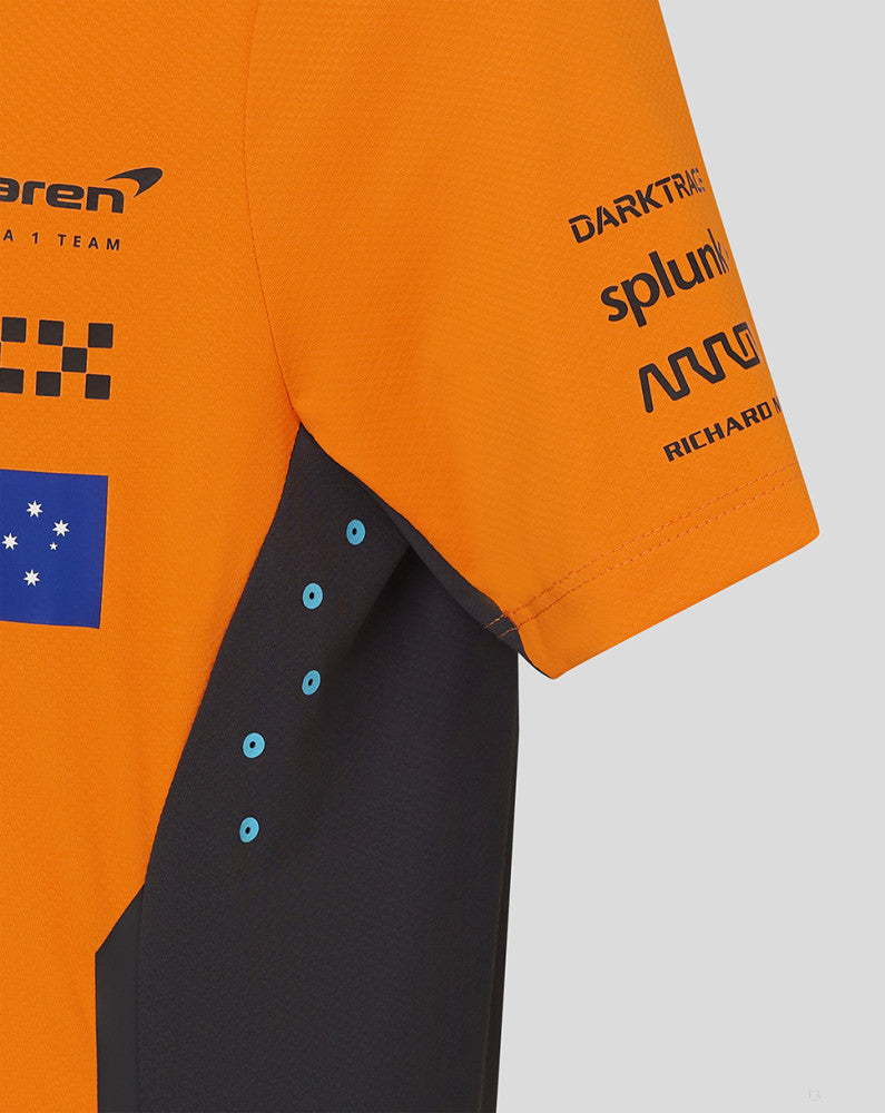 McLaren polo-shirt, Castore, Oscar Piastri, kinder, orange - FansBRANDS®