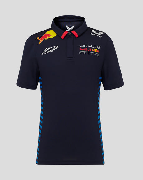 Red Bull polo-shirt, Castore, Max Verstappen, kinder, blau - FansBRANDS®