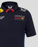 Red Bull polo-shirt, Castore, Max Verstappen, kinder, blau - FansBRANDS®