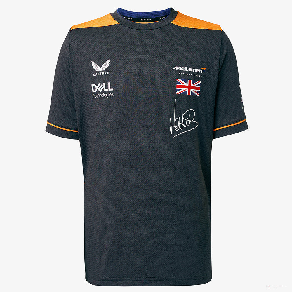 2022, Grau, Lando Norris Team, McLaren T-shirt