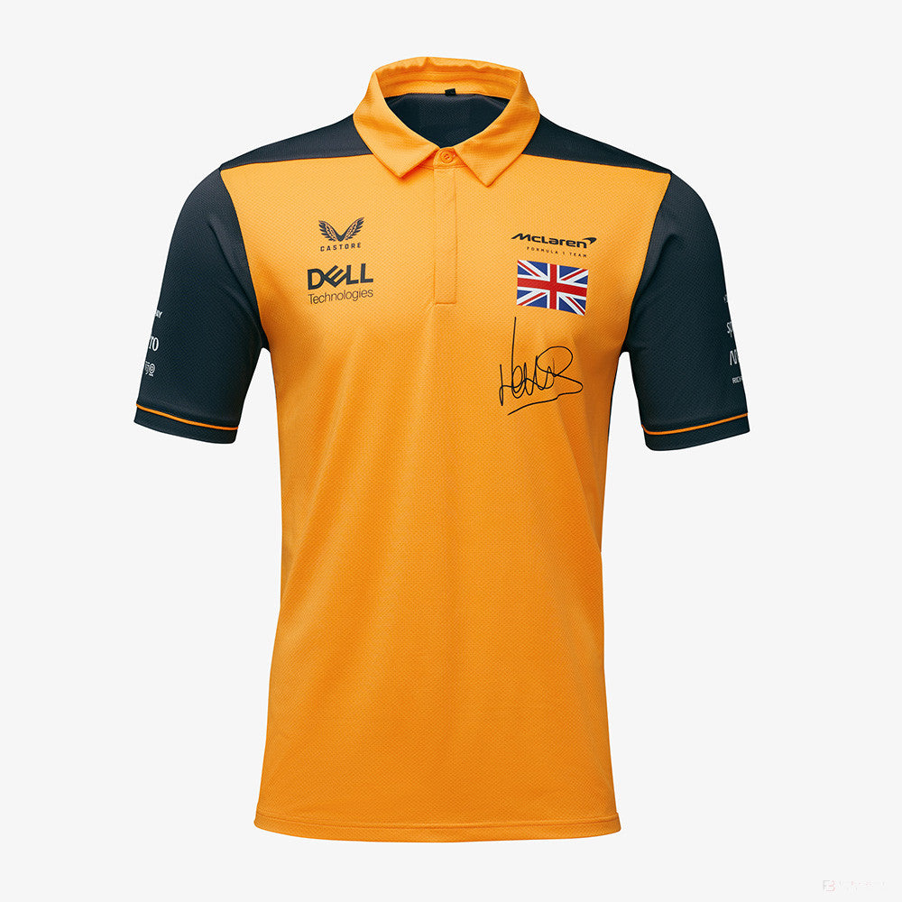2022, Orange, Lando Norris Team, McLaren Polo