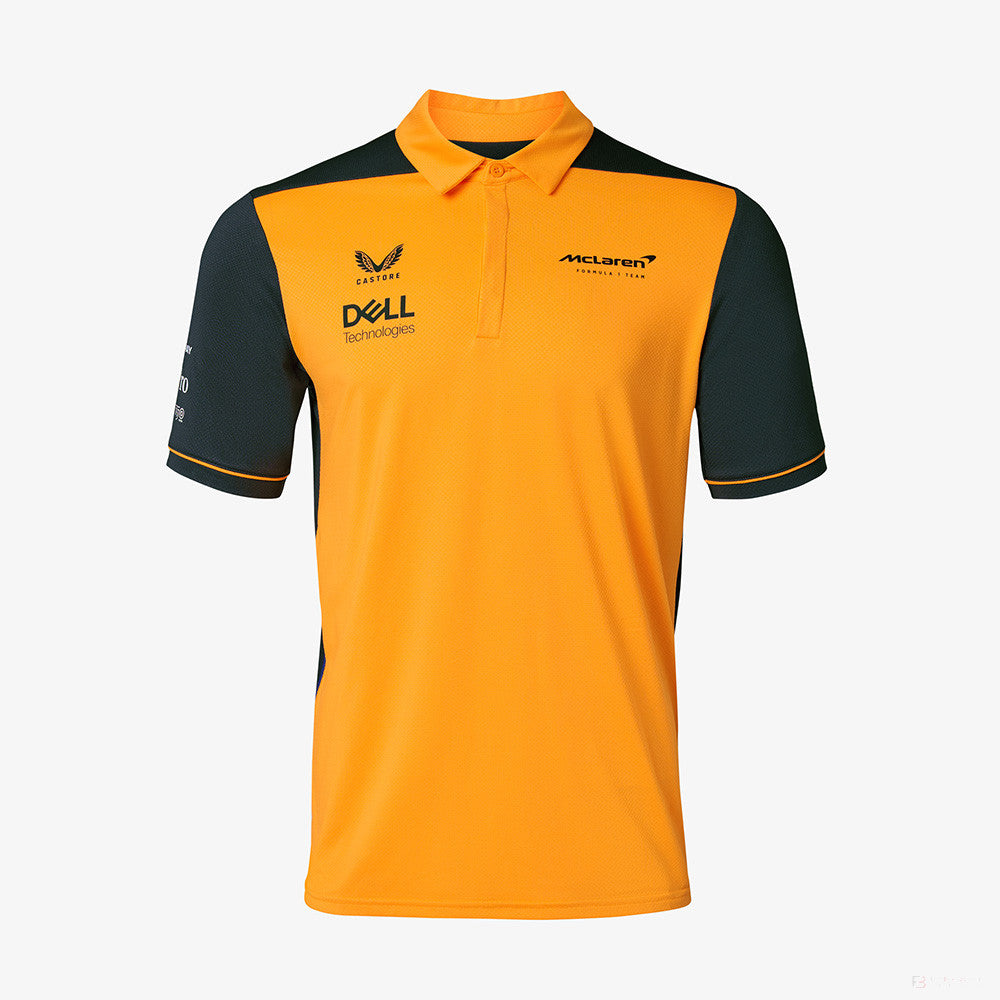 2022, Orange, Team, McLaren Polo