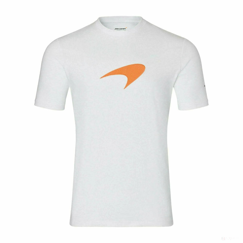 McLaren t-shirt, core essentials, speedmark, white - FansBRANDS®