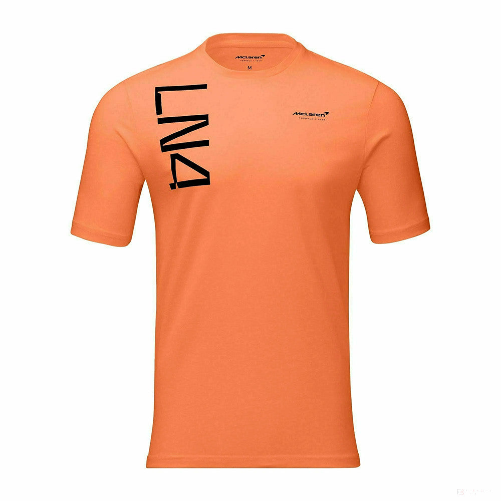 2022, Orange, Lando Norris #4, McLaren T-shirt