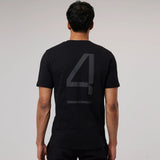 2022, Schwarz, Lando Norris #4, McLaren T-shirt