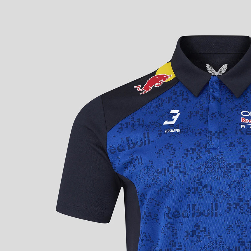 Red Bull Polo, Team, Max Verstappen, blau, 2026