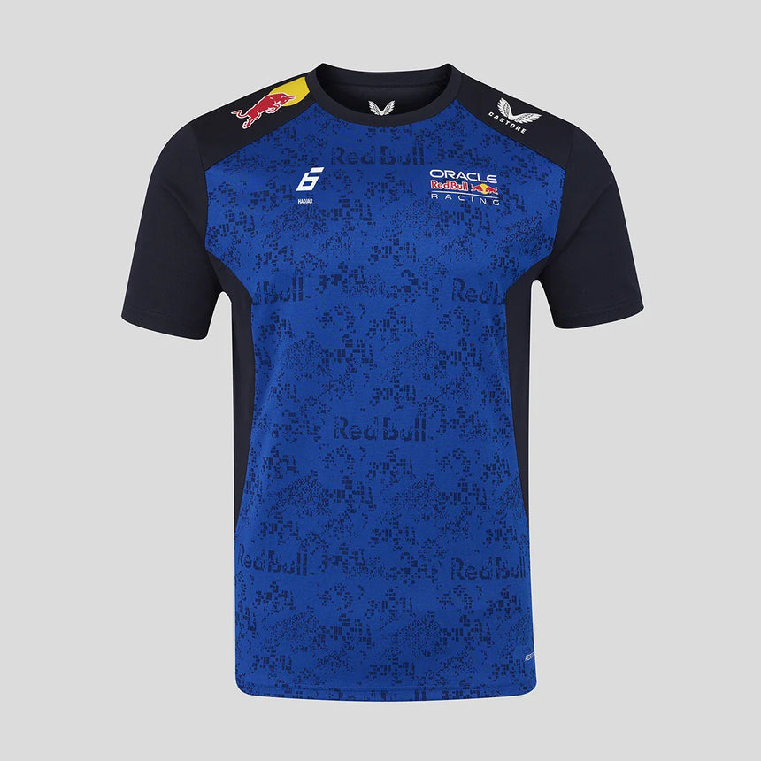Red Bull T-Shirt, Team, Isack Hadjar, Blau, 2026
