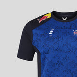 Red Bull T-Shirt, Team, Isack Hadjar, Blau, 2026