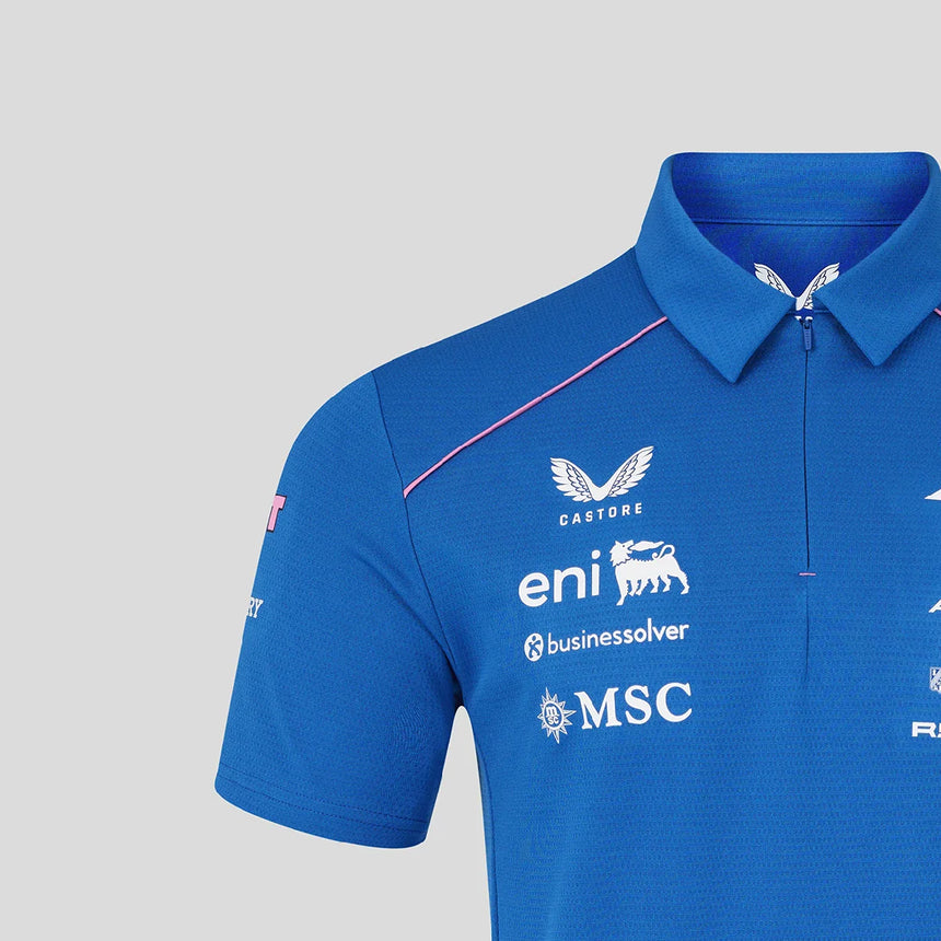 Alpine Polohemd, Team, Blau, 2026