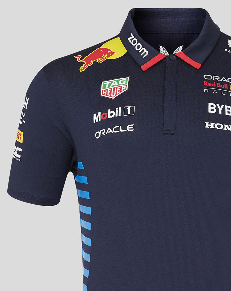 Red Bull polo-shirt, Castore, team, blau, 2024 - FansBRANDS®