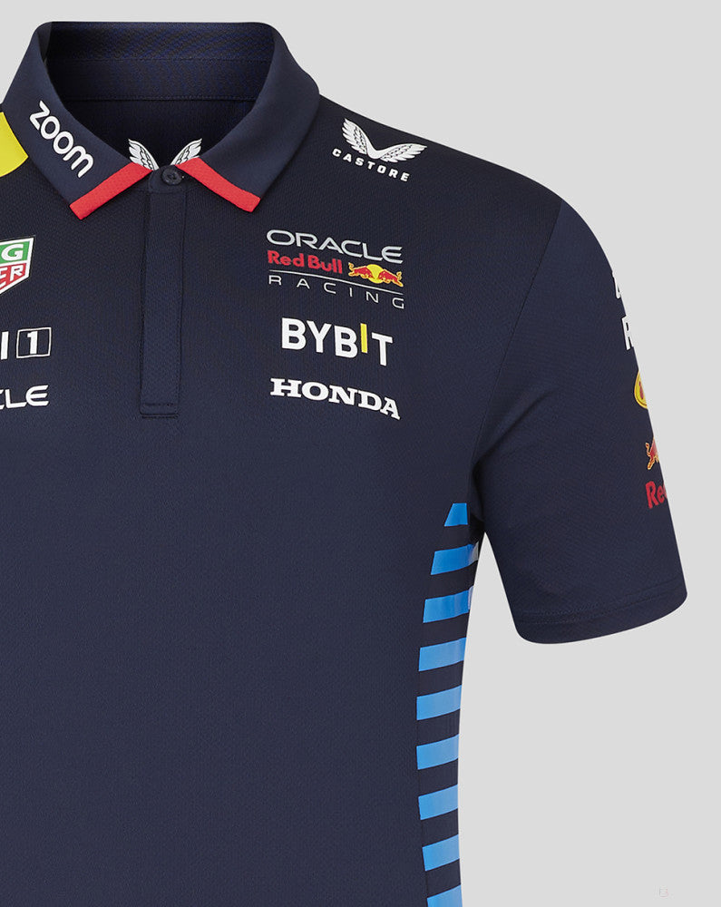 Red Bull polo-shirt, Castore, team, blau, 2024 - FansBRANDS®