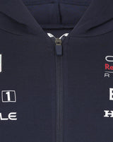 Red Bull pullover, Castore, team, mit reißverschluss, blau, 2024 - FansBRANDS®