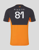 McLaren t-shirt, Castore, Oscar Piastri, orange - FansBRANDS®