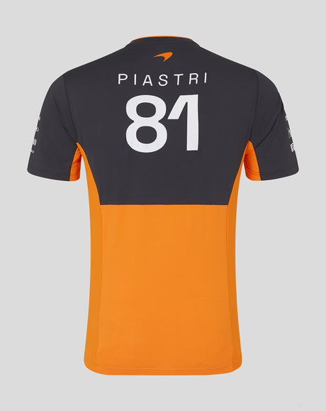 McLaren t-shirt, Castore, Oscar Piastri, orange - FansBRANDS®