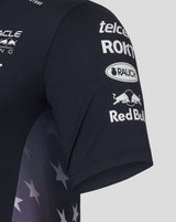 Red Bull T-Shirt, Castore, Team, Amerika-Rennen, Blau, 2024