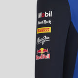 Red Bull Sweatshirt, Team, Quarter Zip, Blau