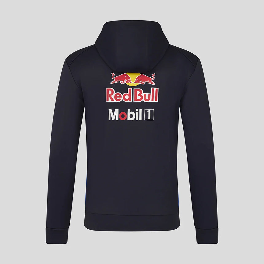 Red Bull Hoodie, Team, Vollreißverschluss, Blau