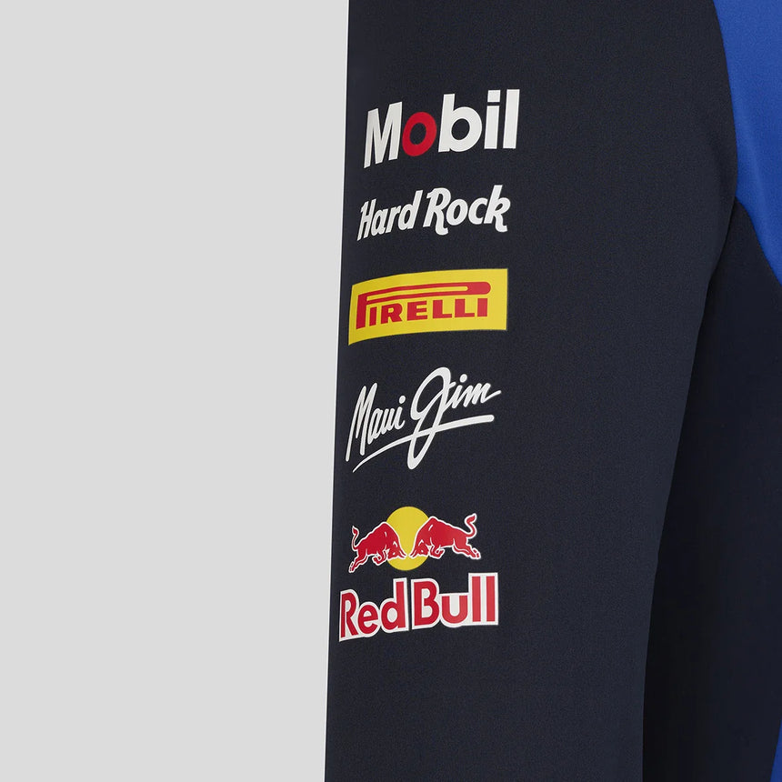 Red Bull Hoodie, Team, Vollreißverschluss, Blau