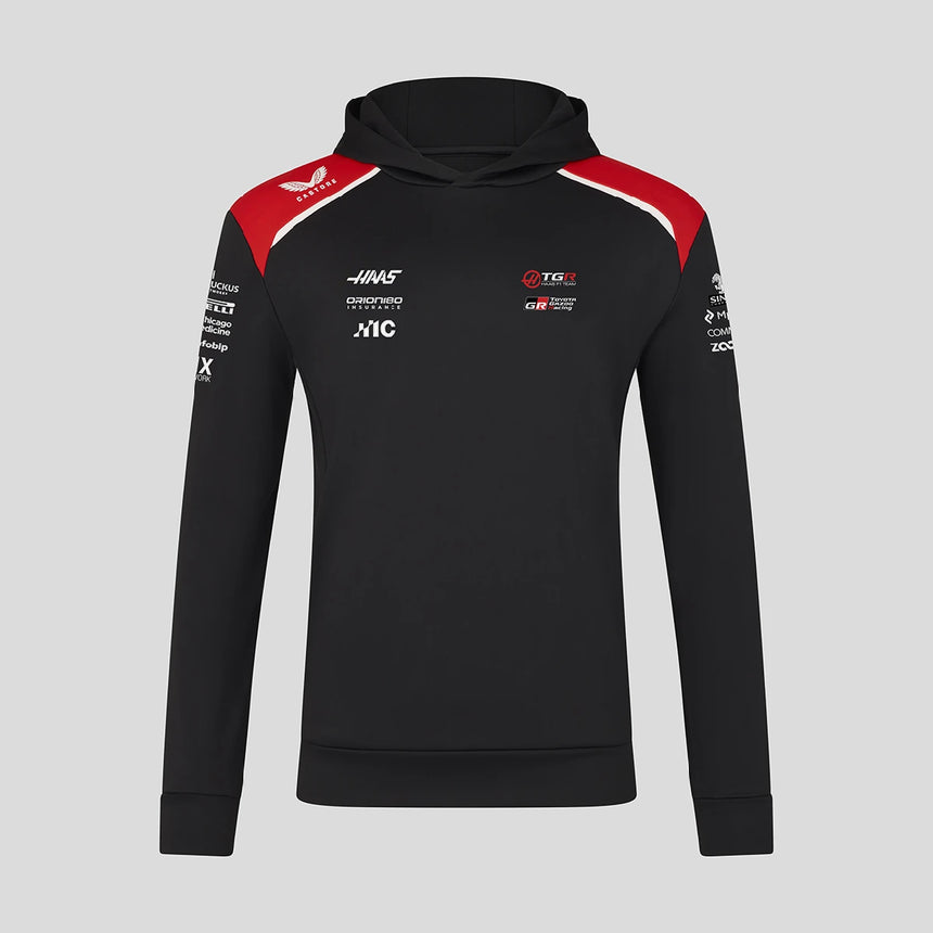 Haas F1 Hoodie, Team, Schwarz