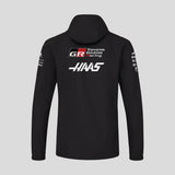 Haas F1 Regenjacke, Team, schwarz, 2026