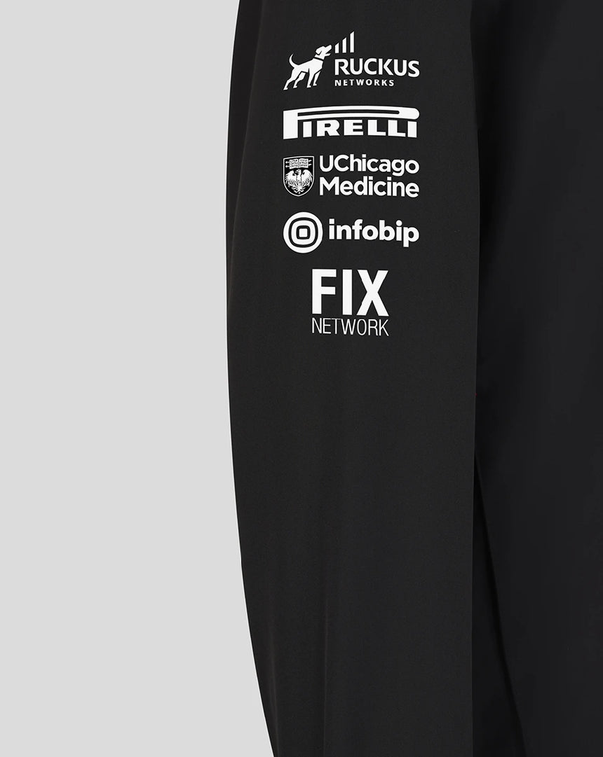 Haas F1 Regenjacke, Team, schwarz, 2026