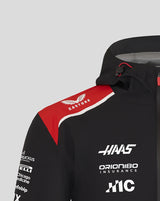 Haas F1 Regenjacke, Team, schwarz, 2026