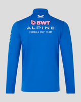 Alpine Sweatshirt, Team, Quarter-Zip, Blau